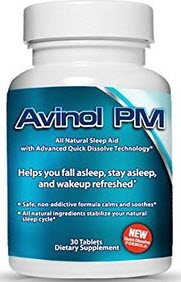 avinol pm natural sleep aid